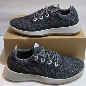 Allbirds Women's Wool Runner Natural Grey Running Walking Sneakers